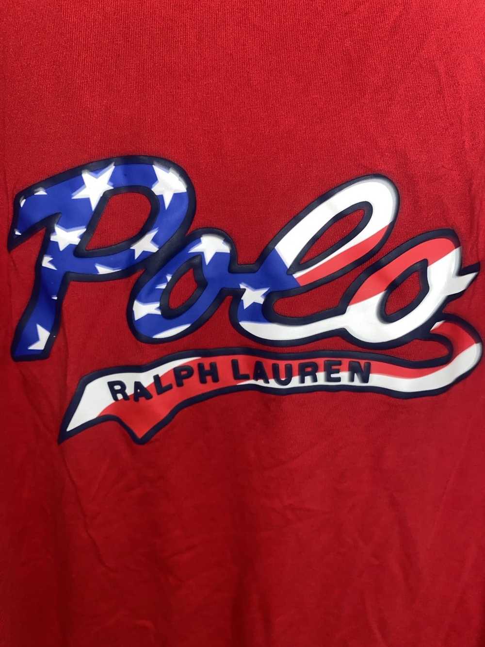 Vintage Vintage U.S.A stitched polo Ralph Lauren - image 4