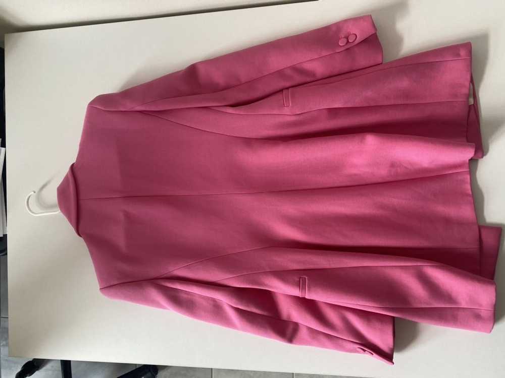 Zara Long Pink Zara Blazer - image 3
