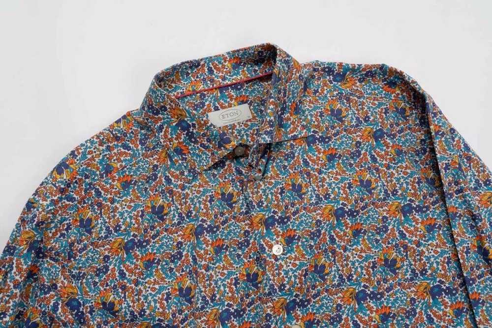 Eton eton floral shirt - image 5