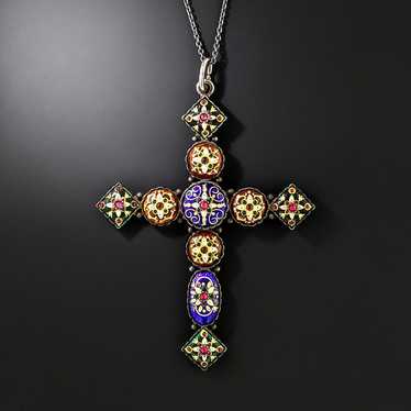 Antique French Renaissance Revival Cross