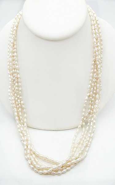 Double-Strand Freshwater Pearl Necklace