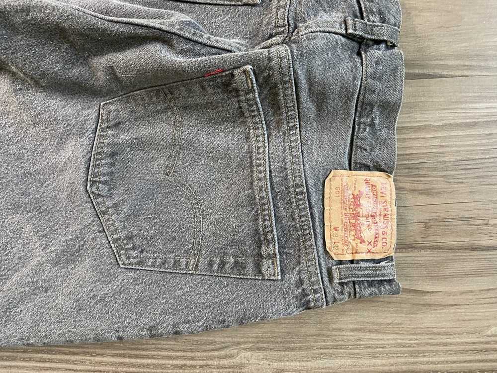 Levi's Vintage Clothing Vintage 501 Faded Black L… - image 5