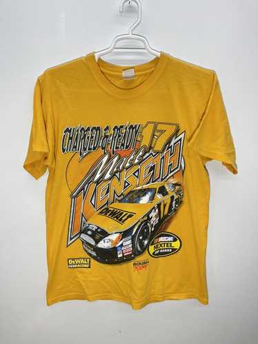 NASCAR × Vintage Vtg nascar graphic t-shirt size l