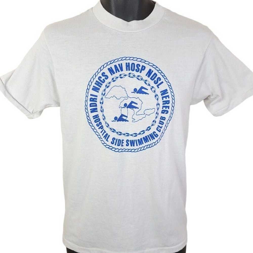 Vintage Hospital Side Swimming Club T Shirt Vinta… - image 1