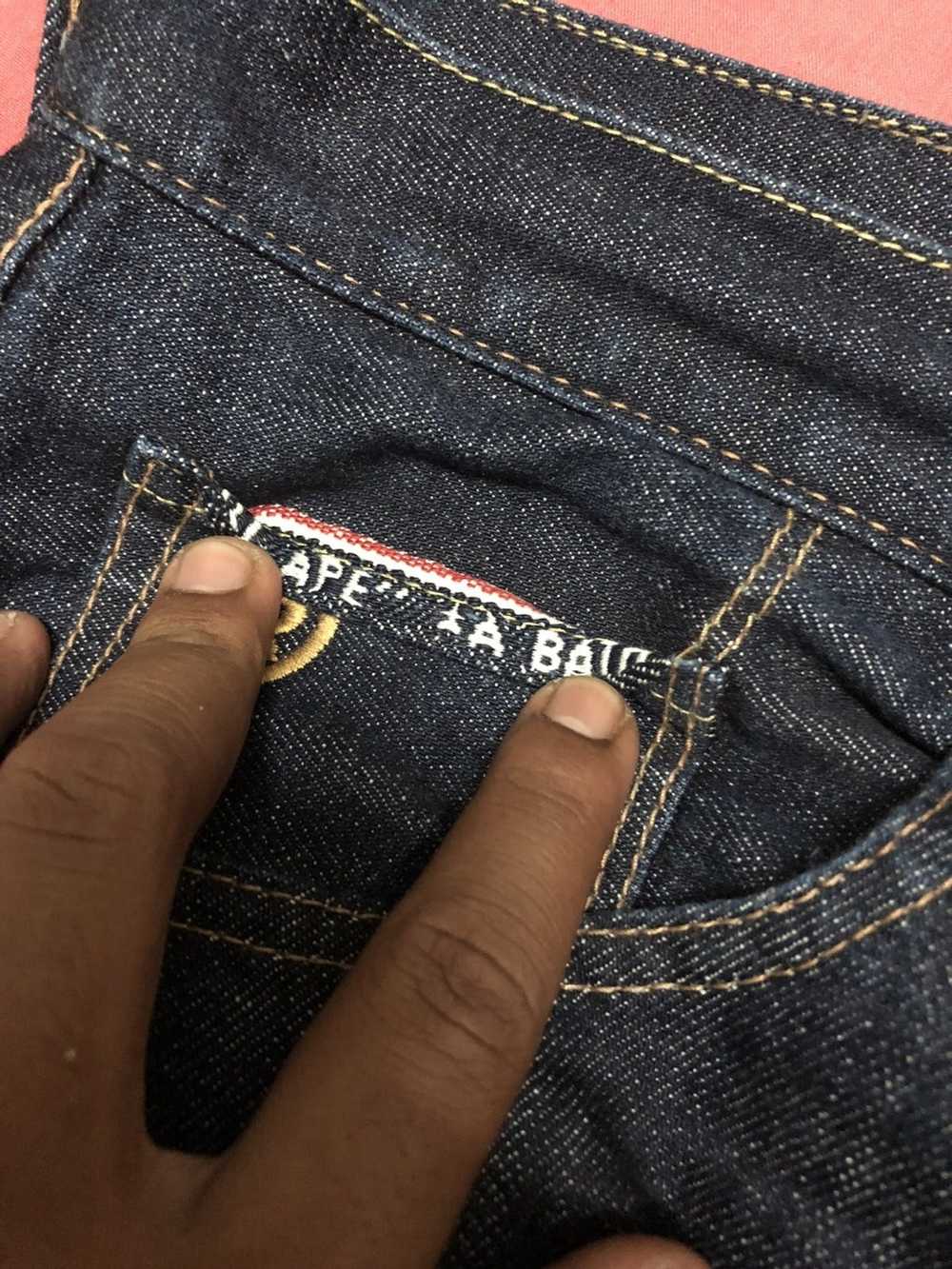 Bape Bape Jeans Selvedge - image 2
