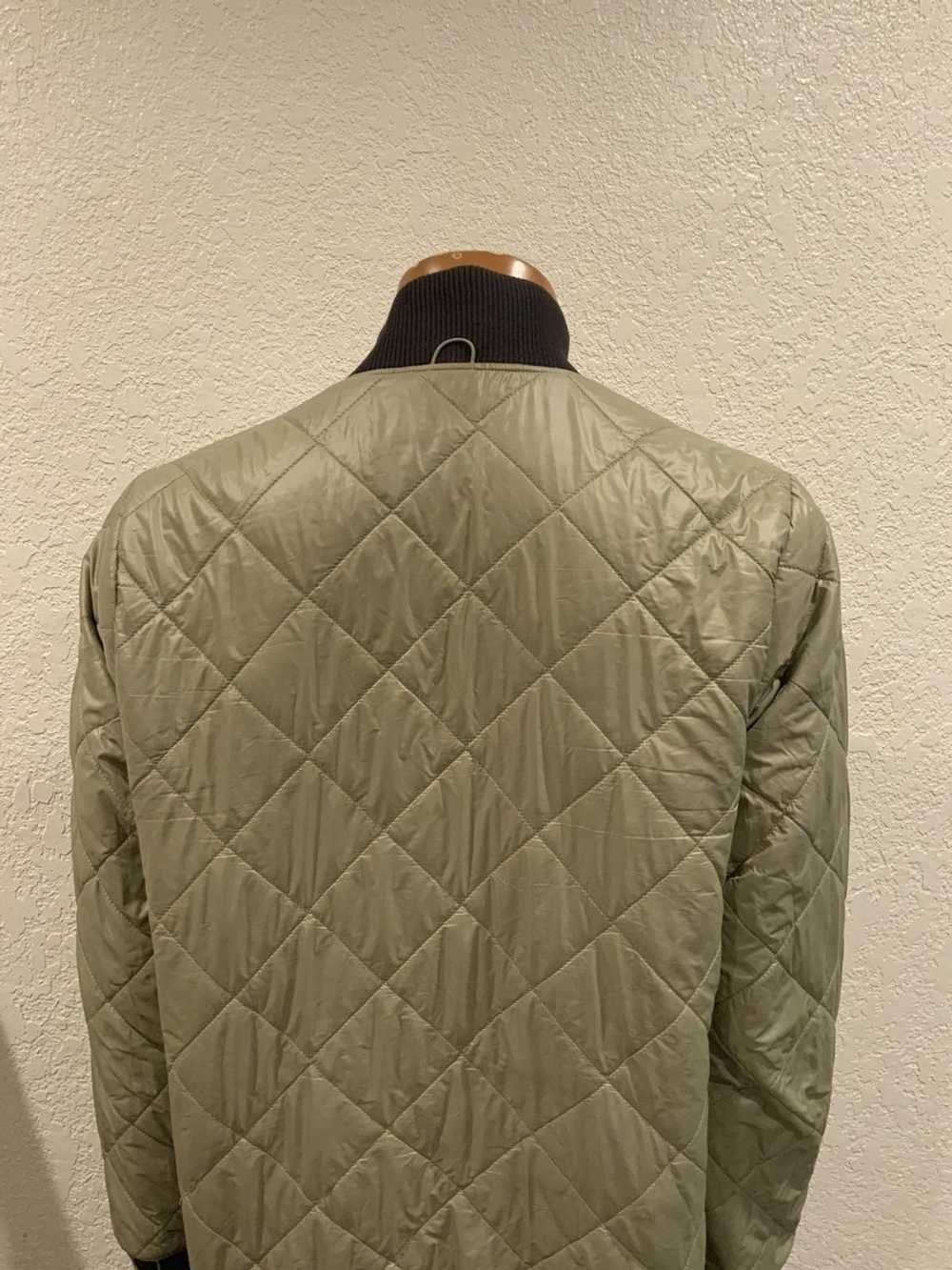 Nike Nike Green Quilted Puffer Reversible Bomber … - image 10