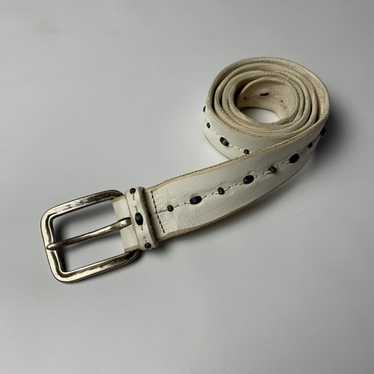 Italian Designers × Orciani Orciani leather belt - image 1