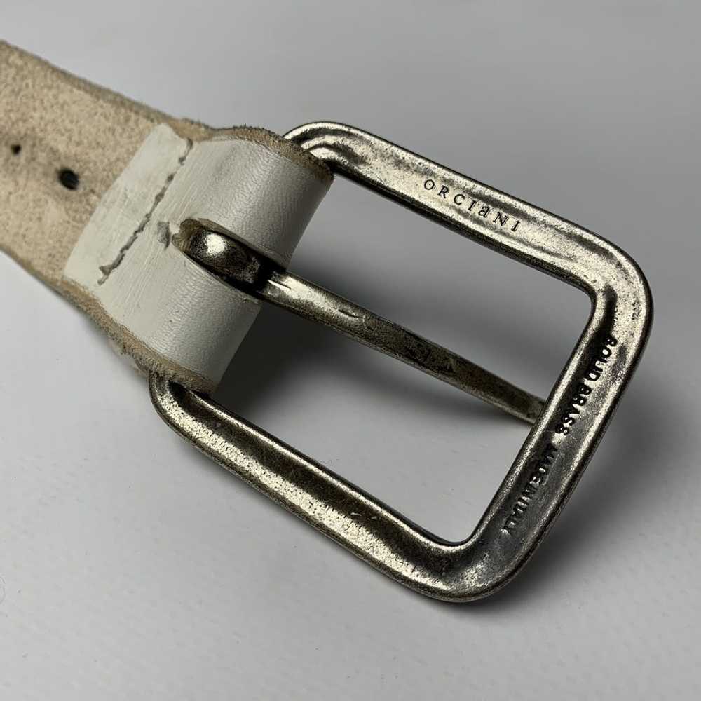 Italian Designers × Orciani Orciani leather belt - image 3