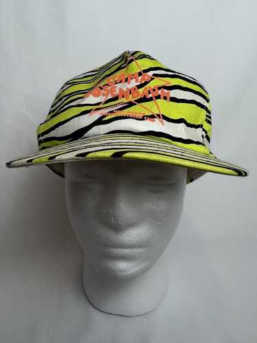 Other MOHR’s Vintage Yellow Zebra Print Snapback … - image 1