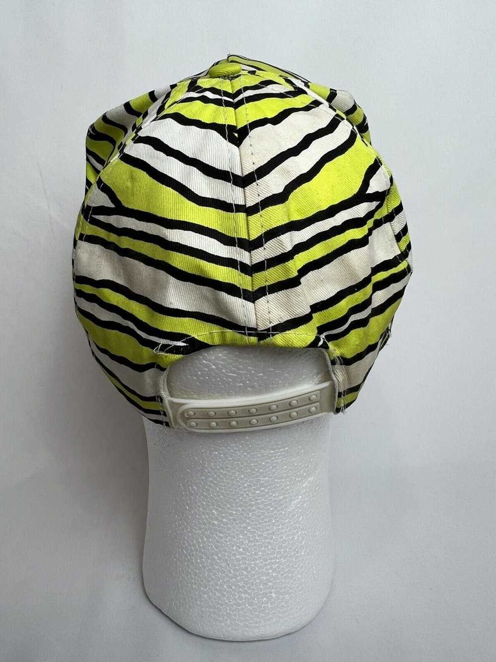 Other MOHR’s Vintage Yellow Zebra Print Snapback … - image 2