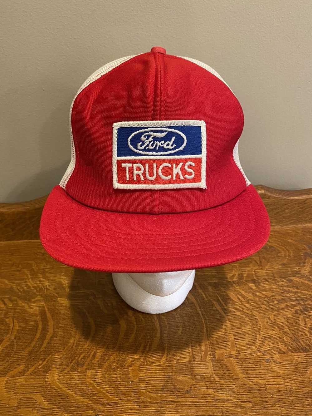 Ford Vintage Ford Trucks Patch Trucker Hat Usa Made M Gem