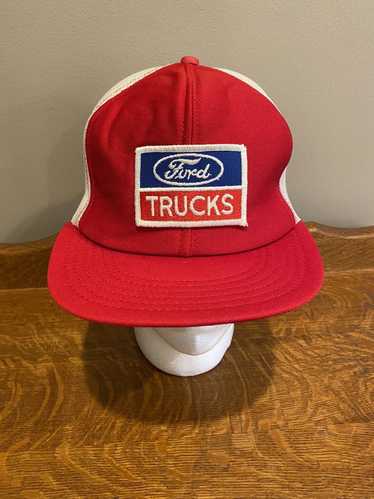 Ford Vintage Ford Trucks patch trucker hat USA mad