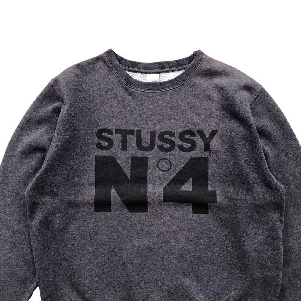 Streetwear × Stussy STUSSY N4 Crewneck Sweatshirt - image 2