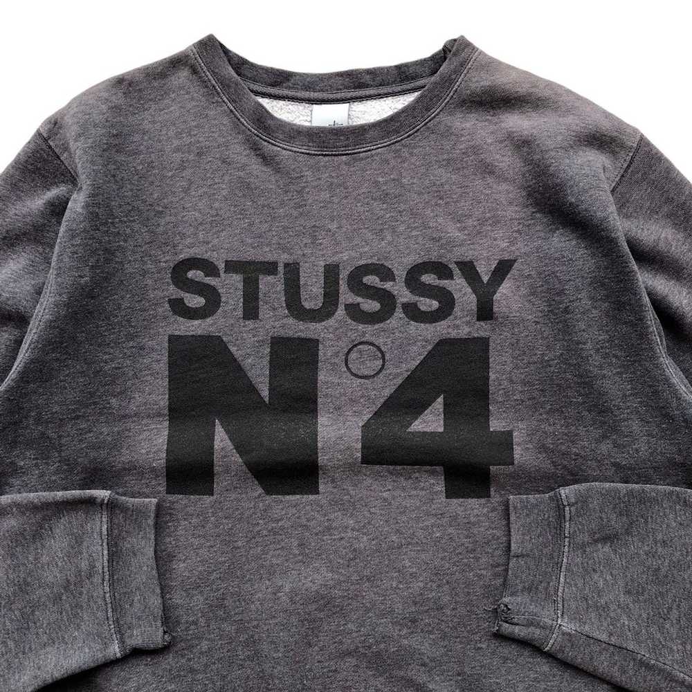 Streetwear × Stussy STUSSY N4 Crewneck Sweatshirt - image 3