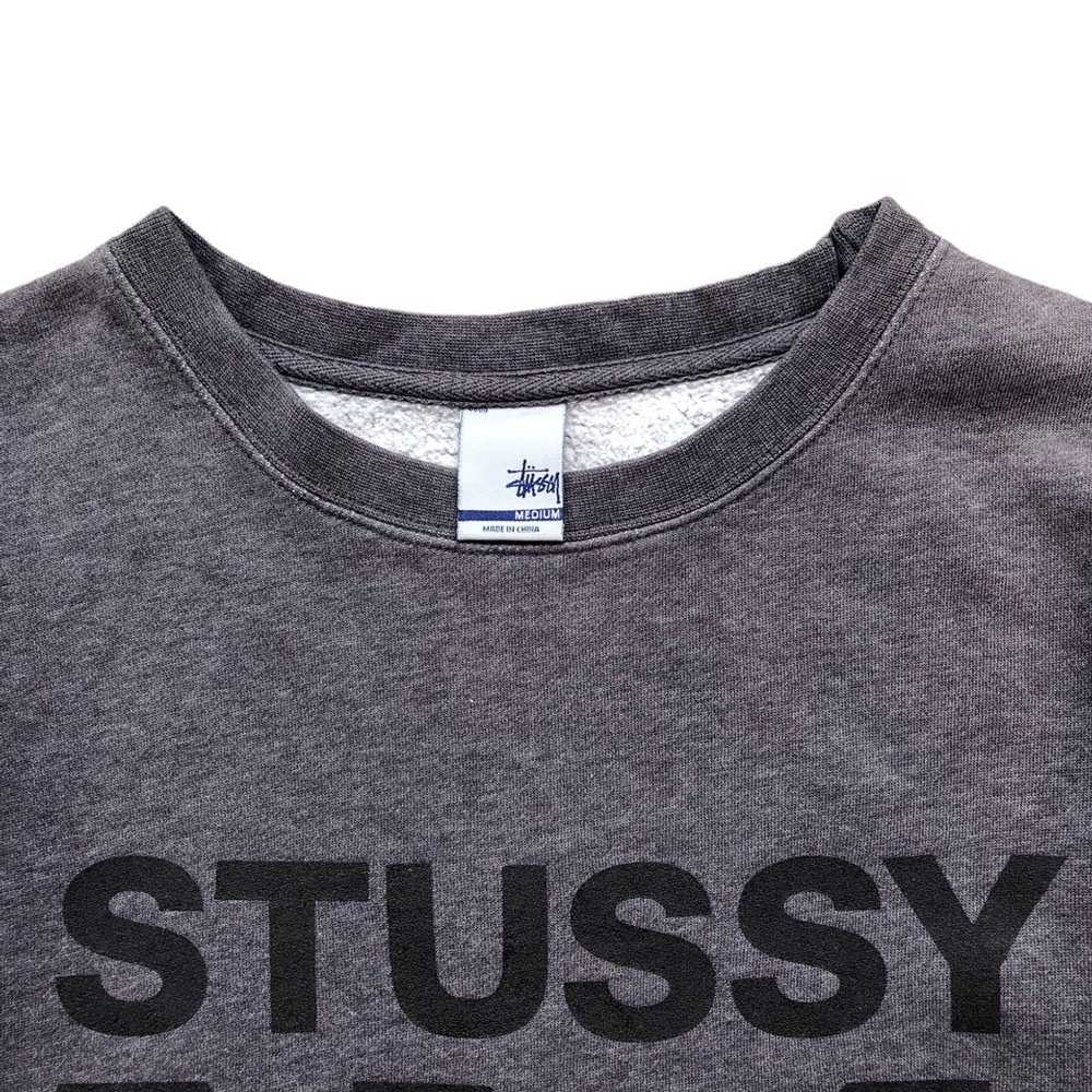 Streetwear × Stussy STUSSY N4 Crewneck Sweatshirt - image 5