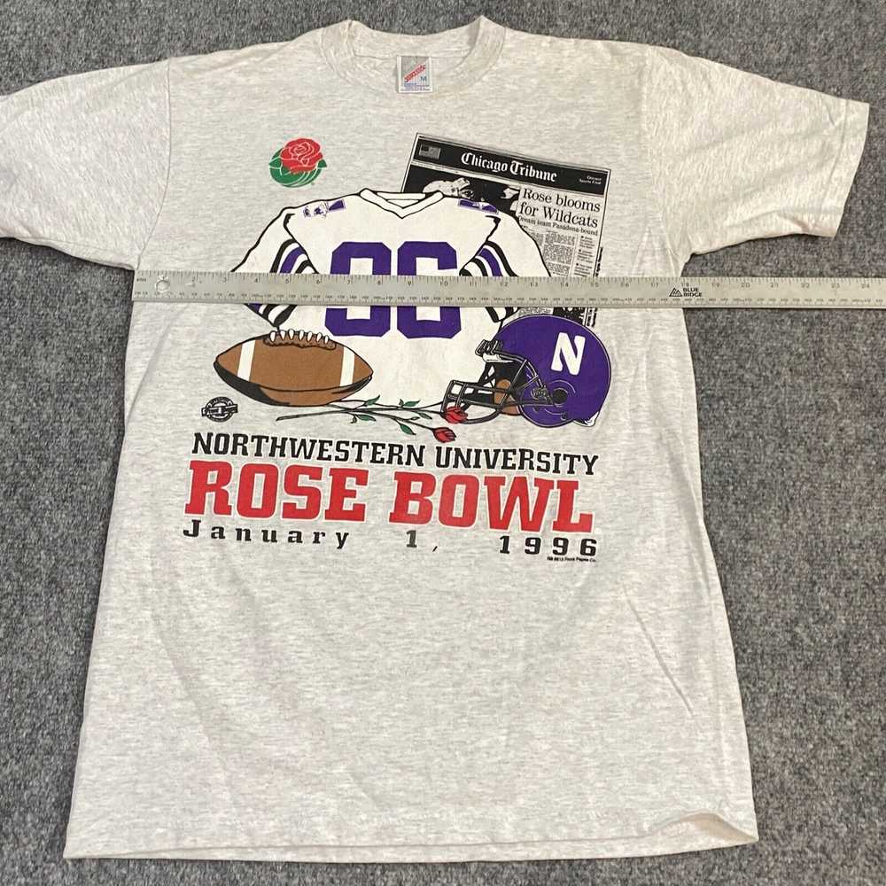 Jerzees × Vintage Rose Bowl 1996 Northwestern T-s… - image 5