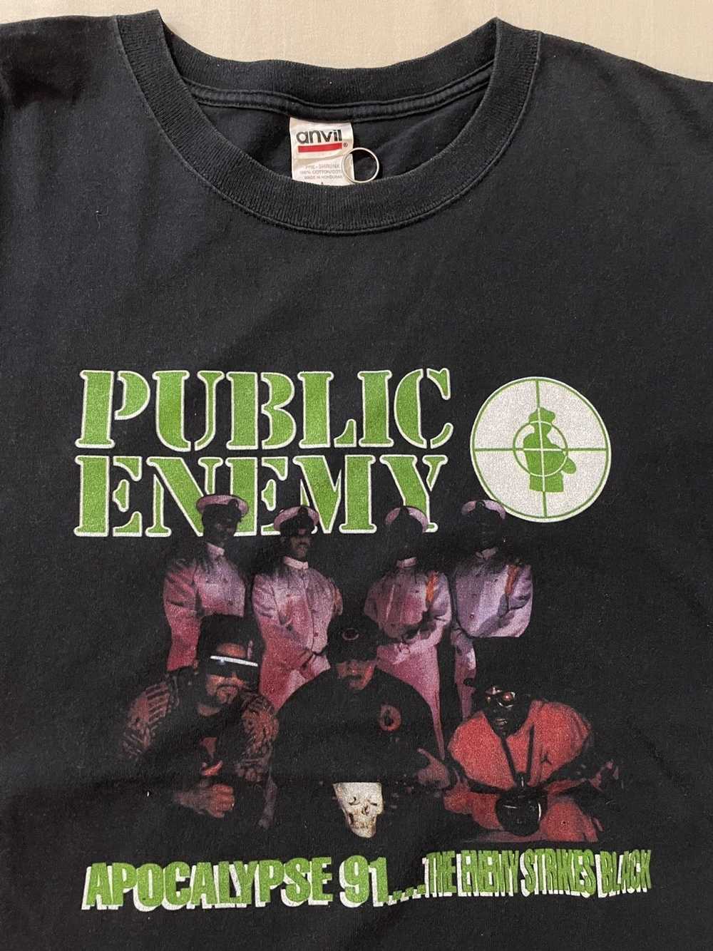 Public Enemy × Rap Tees × Vintage Public Enemy ra… - image 3