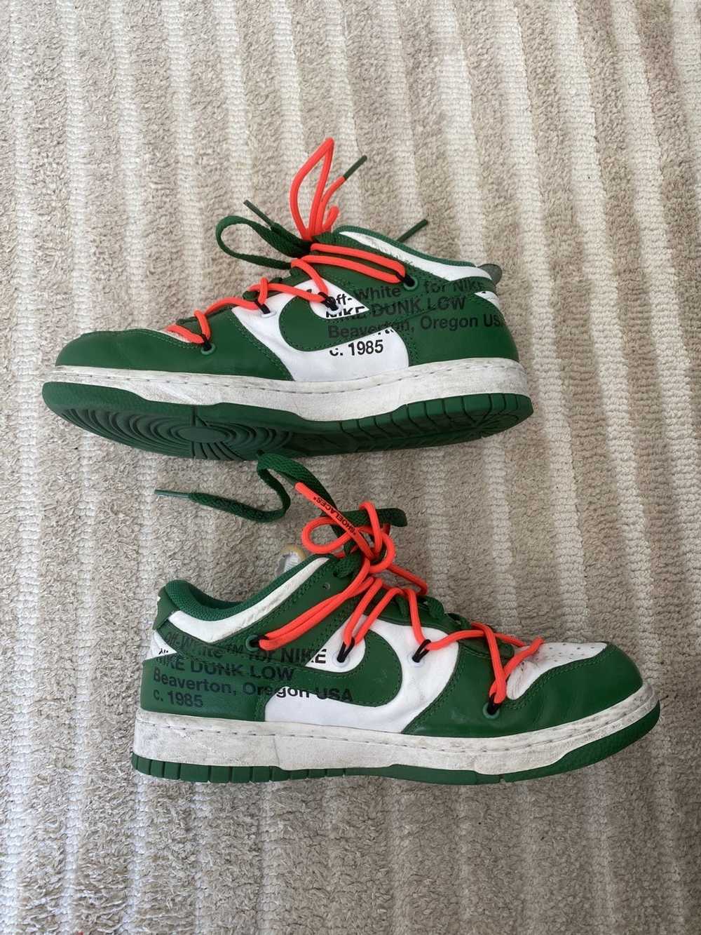 Nike × Off-White Dunk Low Pine Green Low 2019 - image 2