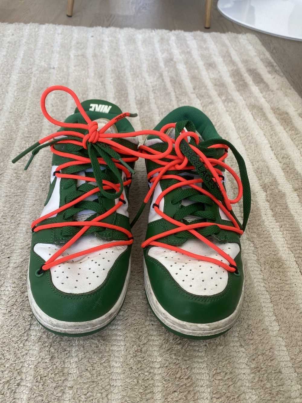 Nike × Off-White Dunk Low Pine Green Low 2019 - image 3