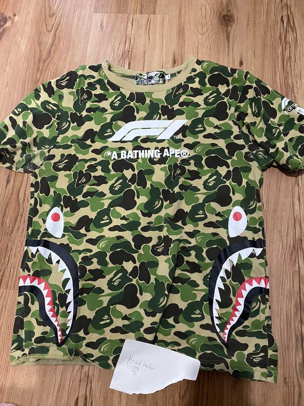 BAPE x 9090 Layered Baseball Shirt Camo Men's - FW22 - US