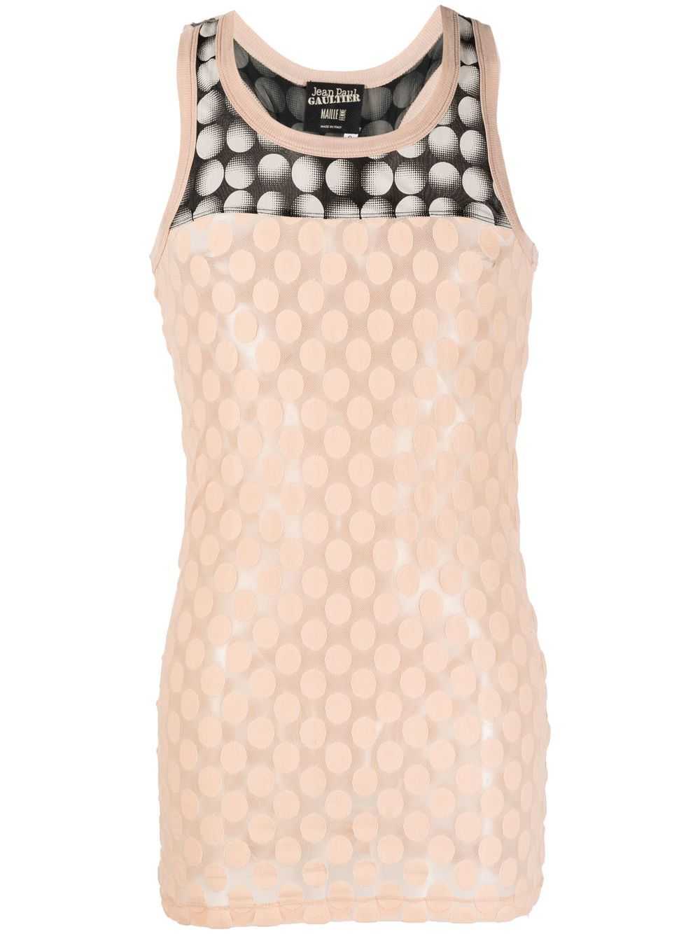 Jean Paul Gaultier Pre-Owned 2000s polka-dot shee… - image 1