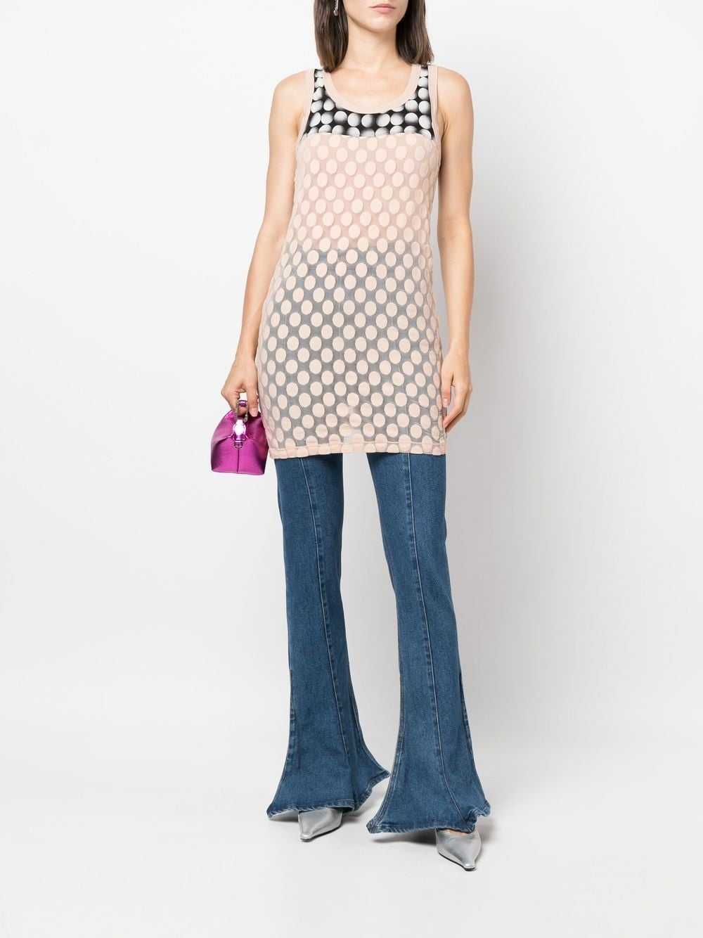 Jean Paul Gaultier Pre-Owned 2000s polka-dot shee… - image 3