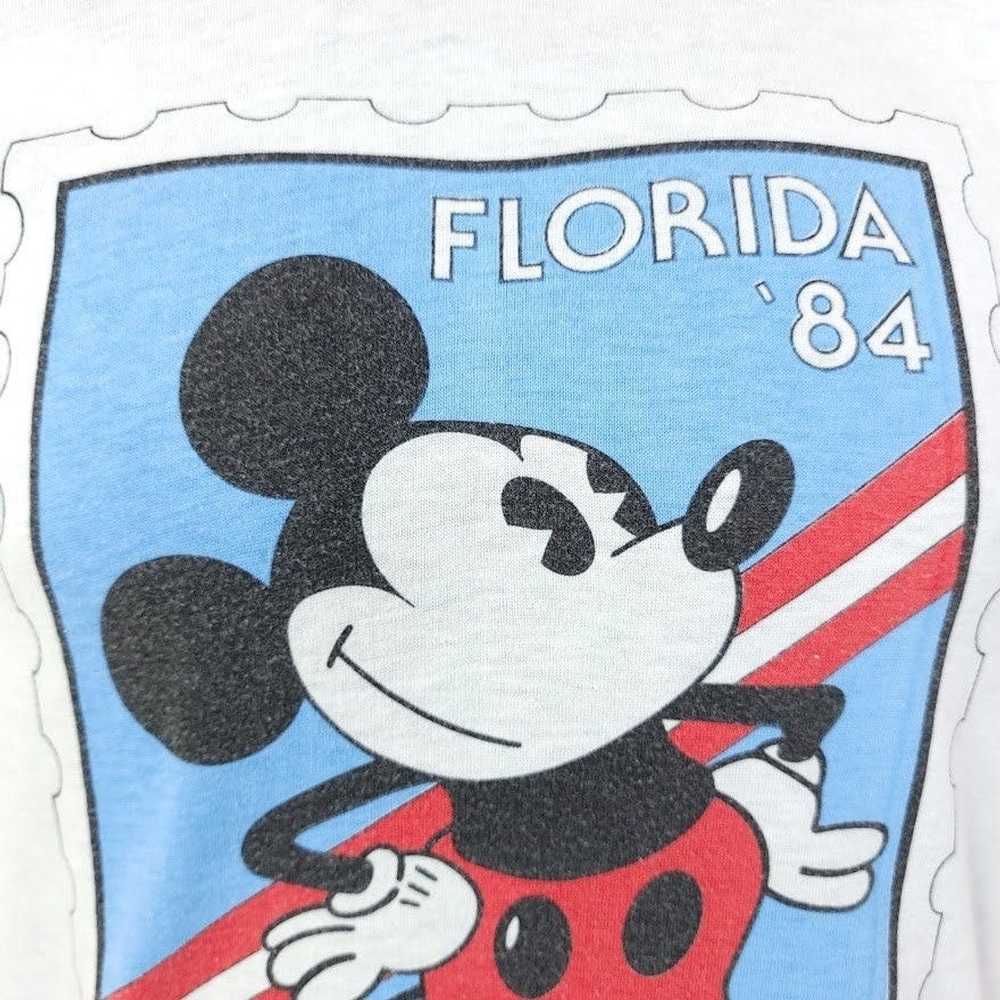 Vintage Mickey Mouse Florida T Shirt Vintage 80s … - image 2