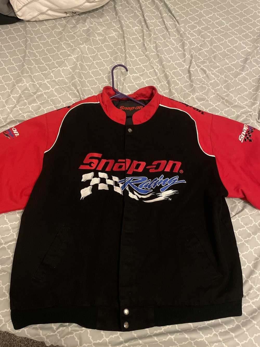 Racing × Vintage Snap on racing vintage jacket - image 1