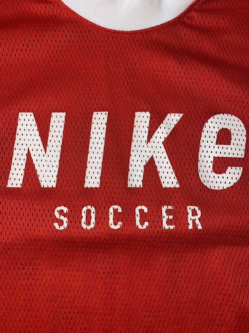 Nike × Vintage Vintage 90s Nike Soccer Shirt - image 2