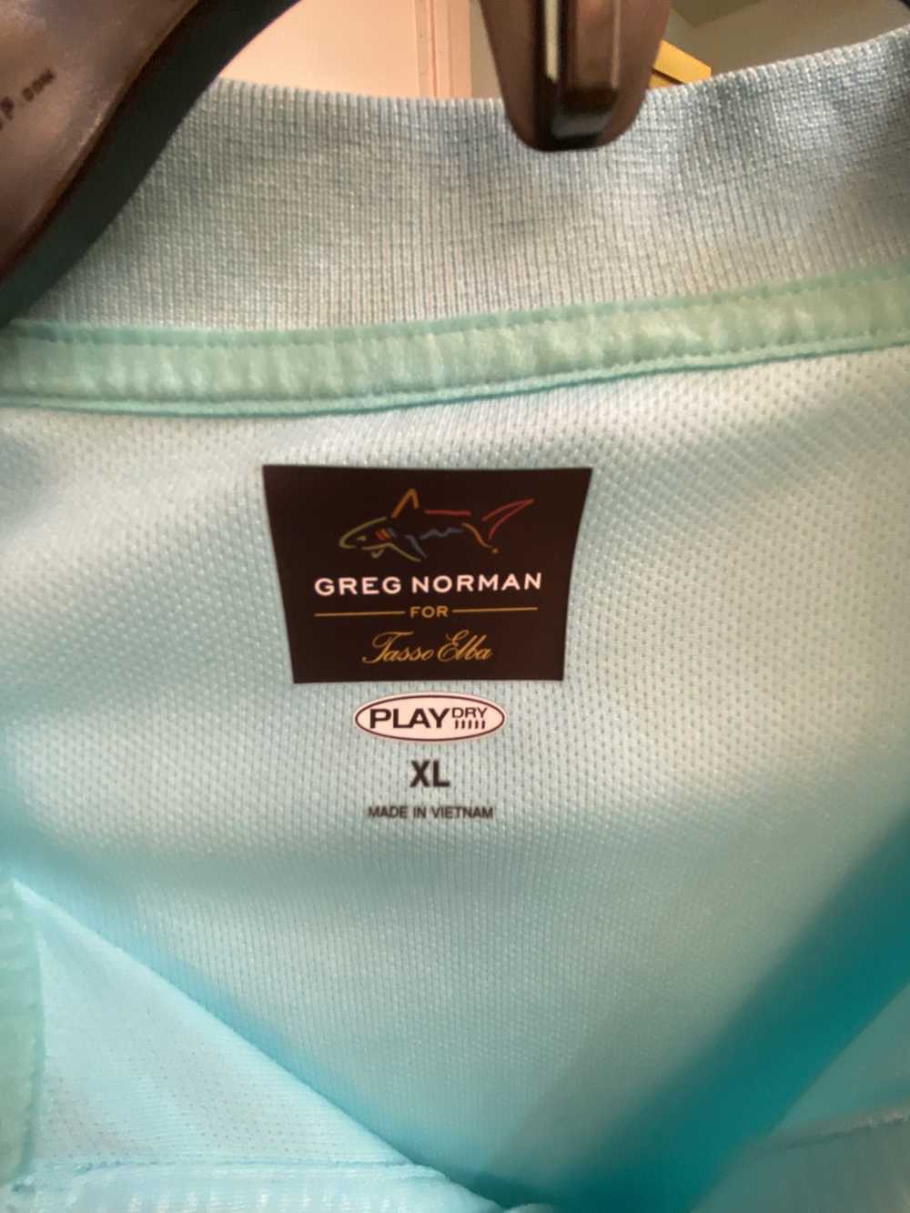 Greg Norman Men golf Polo shirt short sleeves - p… - image 3