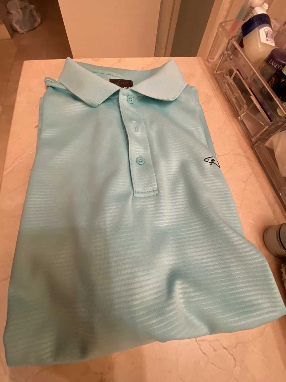 Greg Norman Men golf Polo shirt short sleeves - p… - image 4