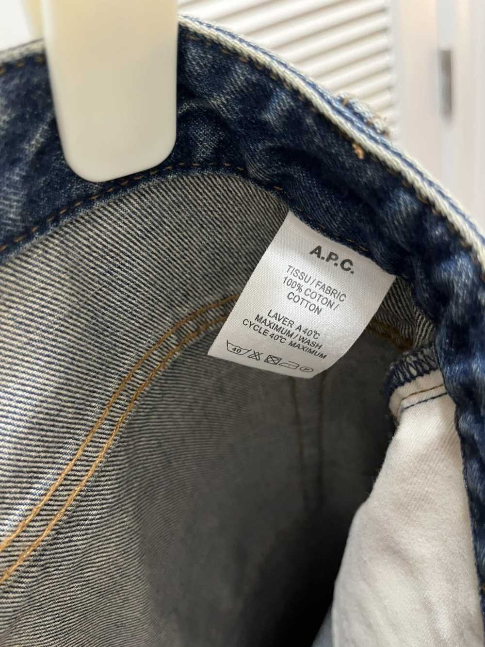 A.P.C. A.P.C. distressed cropped jeans - image 5
