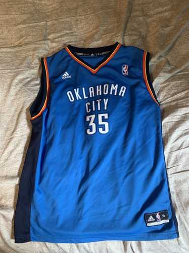 Adidas Kevin Durant Oklahoma City Thunder NBA Jersey OKC Kids Boys Size M