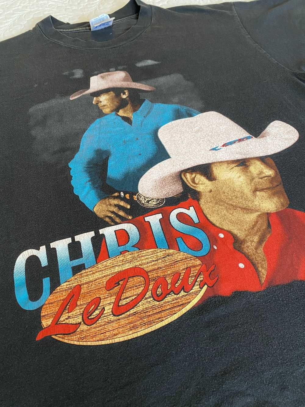 Hanes × Vintage Vintage Chris Le Doux T Shirt - image 2