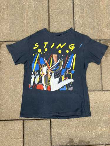 Band Tees × Sting × Vintage 1988 RARE Sting Tee Si