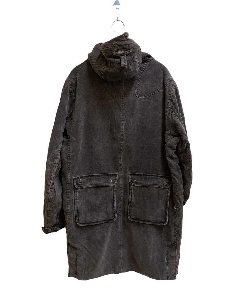 Designer × Japanese Brand Fur hooded corduroy Tac… - image 7