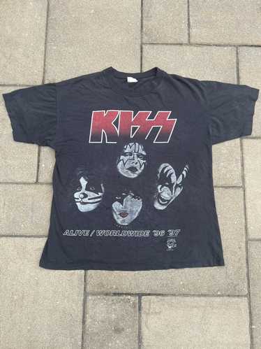 TimeBanditShop Rare Vintage Early '80s Kiss Band T-Shirt