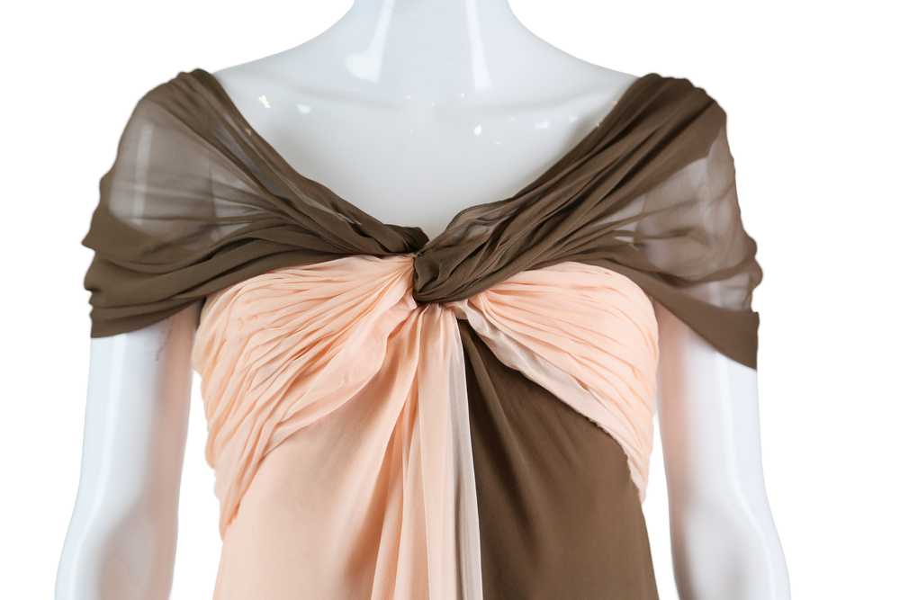 Bill Blass Grecian Silk Chiffon Gown - image 6