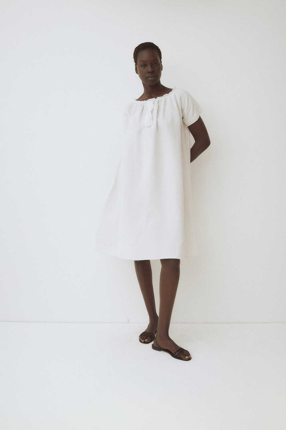 Antique Cotton Dress - image 2