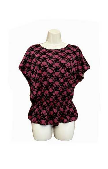 Vintage Women's No Boundaries Open-Shoulder Peplum