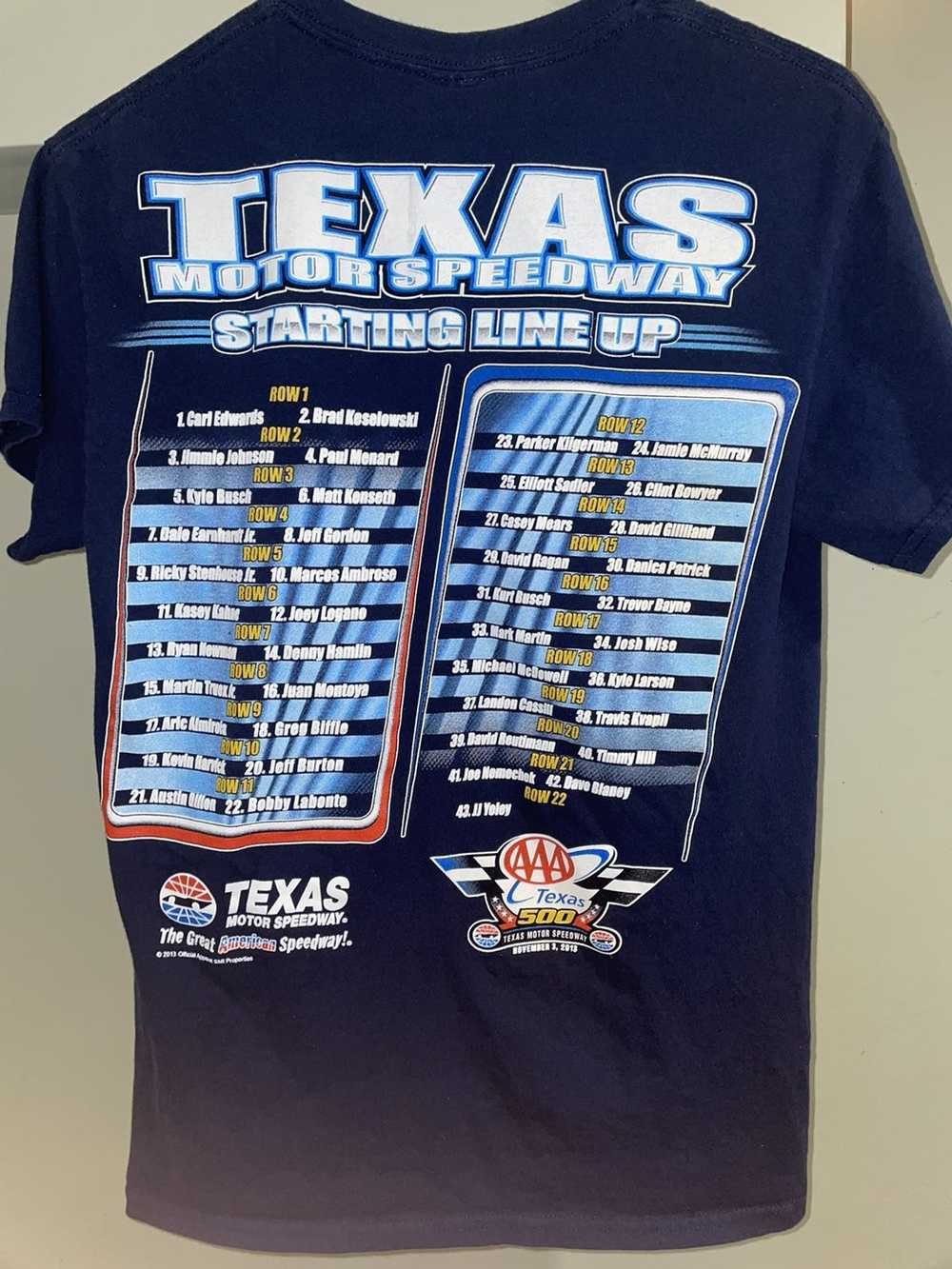 Racing × Vintage Texas Motor Speedway 2013 tee - image 2