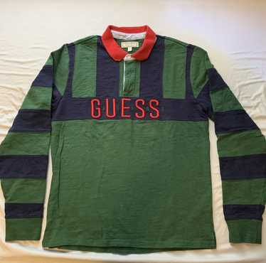 Guess GUESS Jeans USA ‘81 Caleb Striped Rugby - image 1