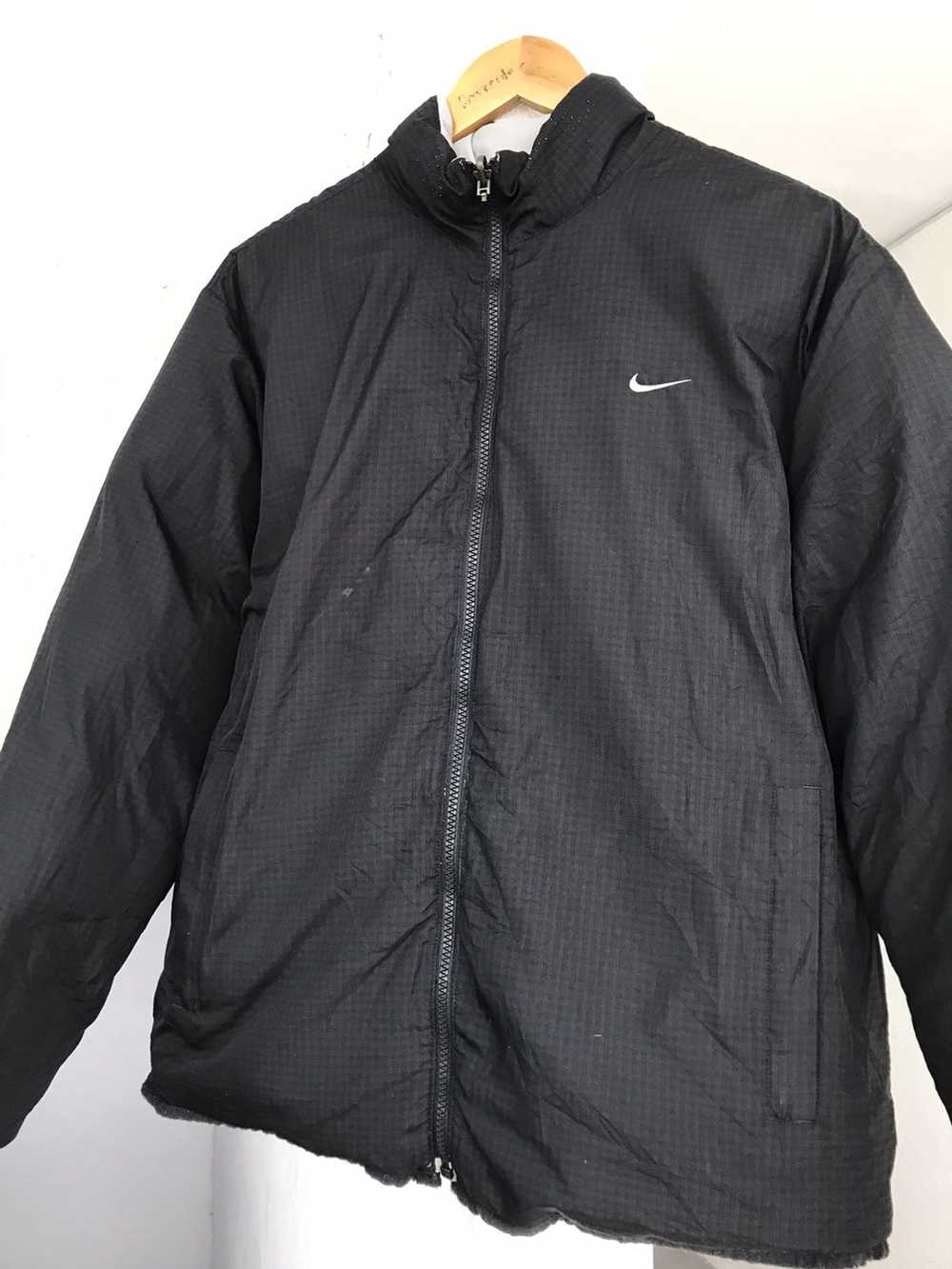 mens grey nike puffer jacket