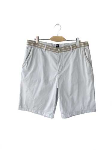 Hugo Boss Hugo Boss light grey chino shorts - image 1