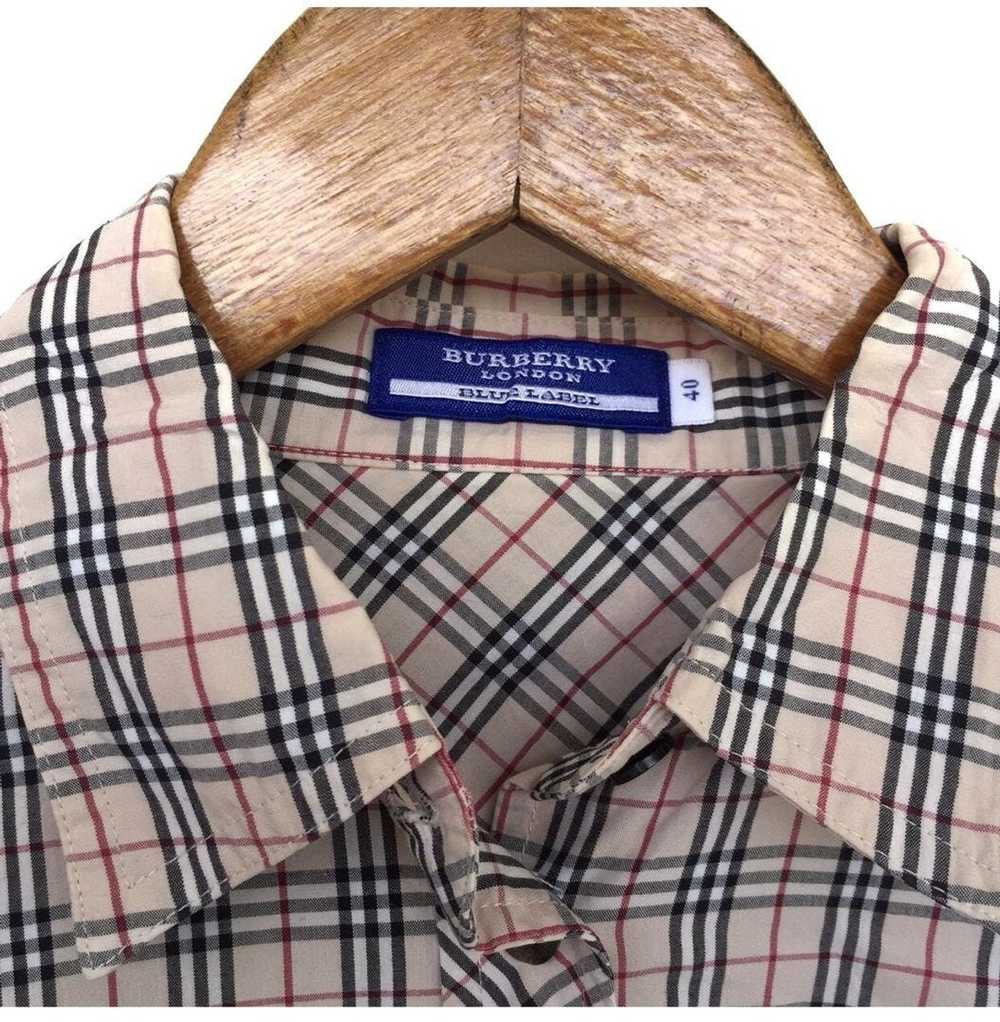 Burberry Burberry Novacheck Shirt Button - image 5