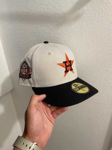 Houston Astros Script 2Tone 40 Year Patch Red Brim – Rebeaters