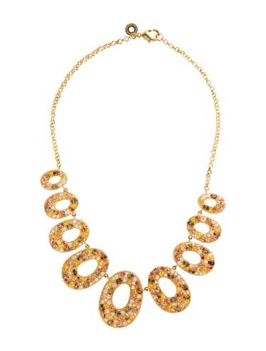 CZ by Kenneth Jay Lane Gold-Plated & Cubic Zircon… - image 1