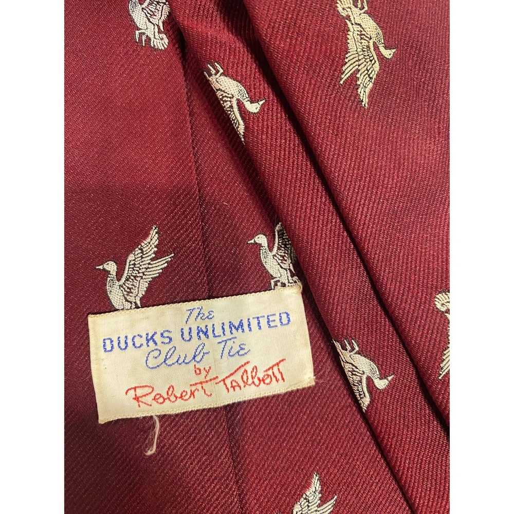 Robert Talbott Ducks Unlimited Club Tie Robert Ta… - image 3