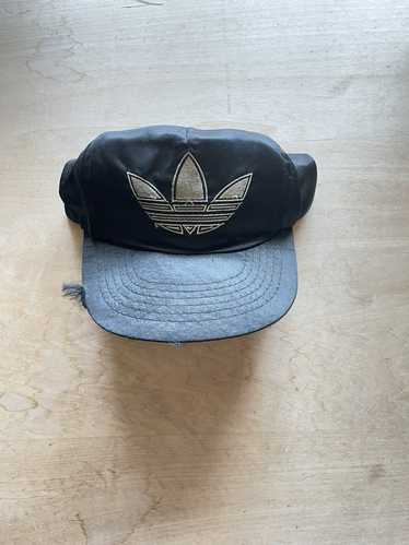 Adidas × Vintage Vintage satin adidas trefoil hat