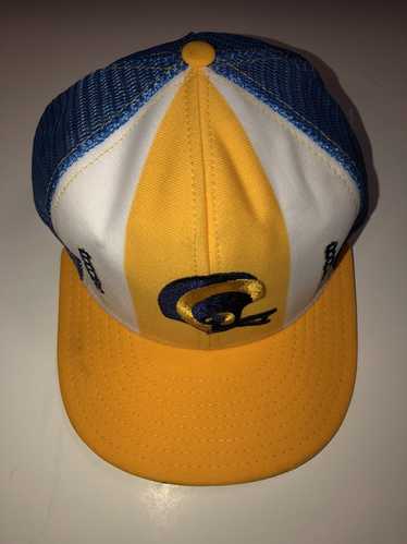 Vintage 80s LA Rams Sweatshirt XL Deadstock Pickler 87 Big Helmet